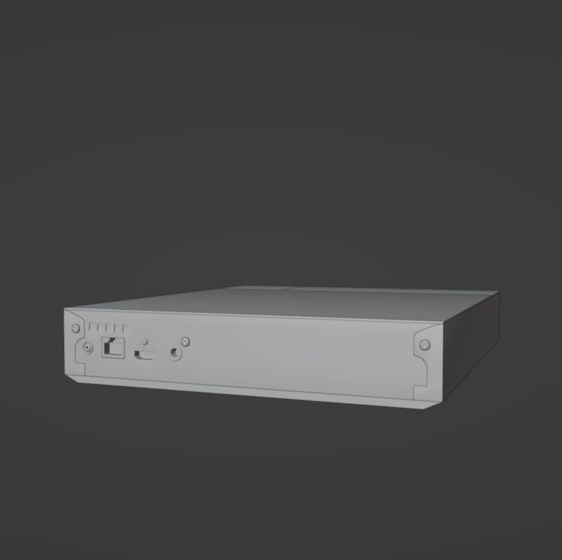 Blue-ray player 3D model_24