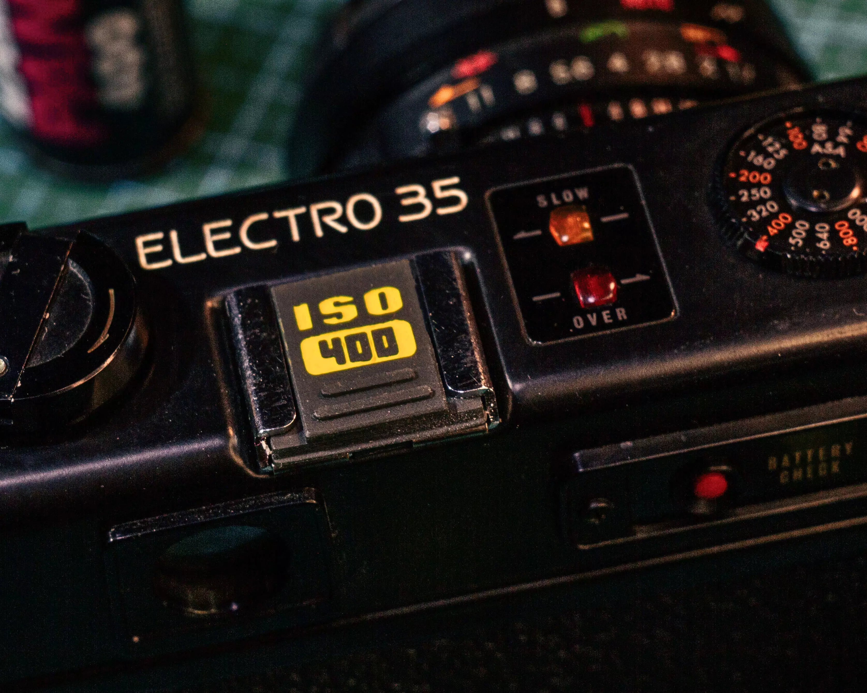 Hot Shoe Cover set ISO film speed 3D print model