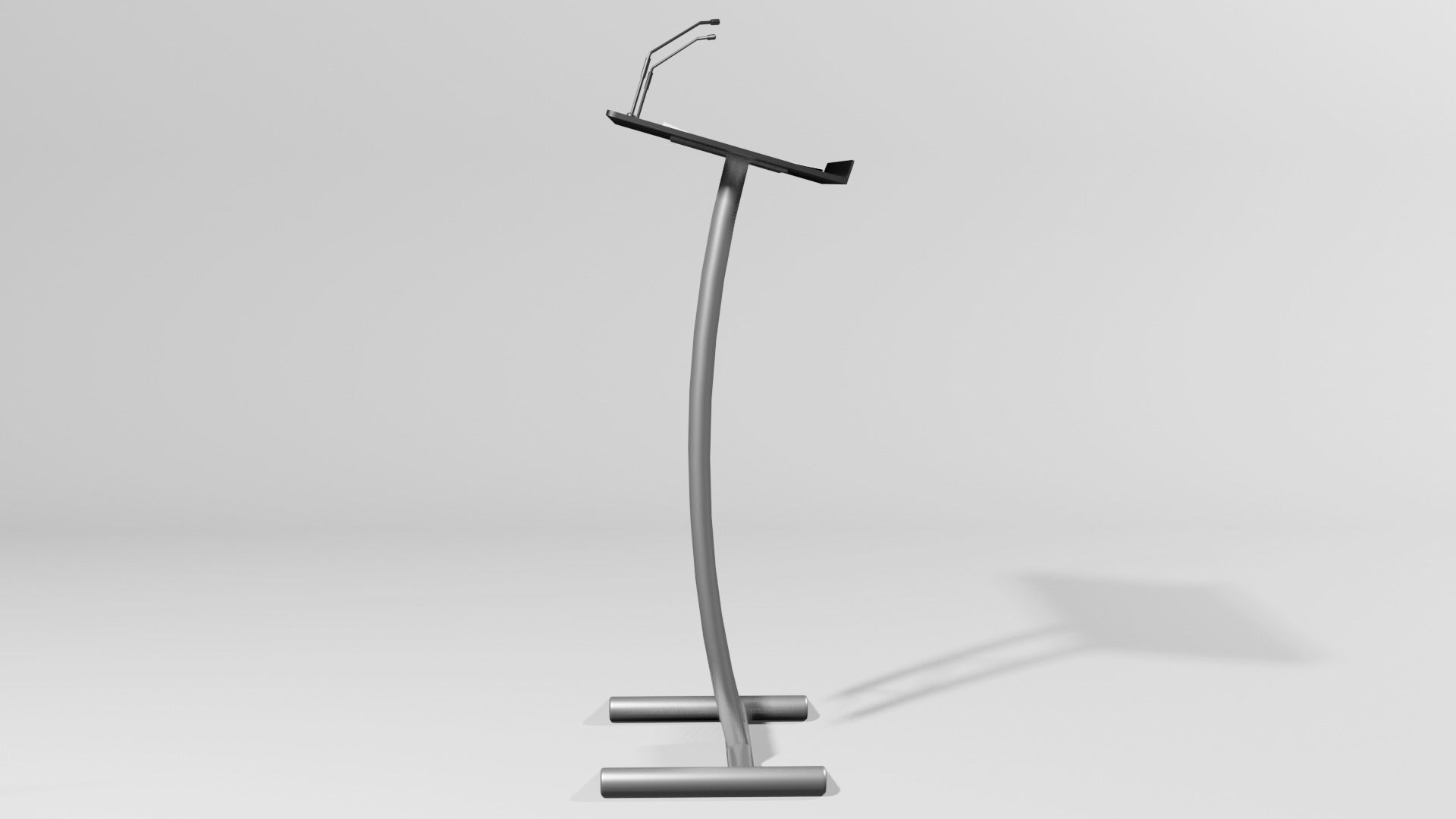 Lectern 10 Low-poly 3D model_4