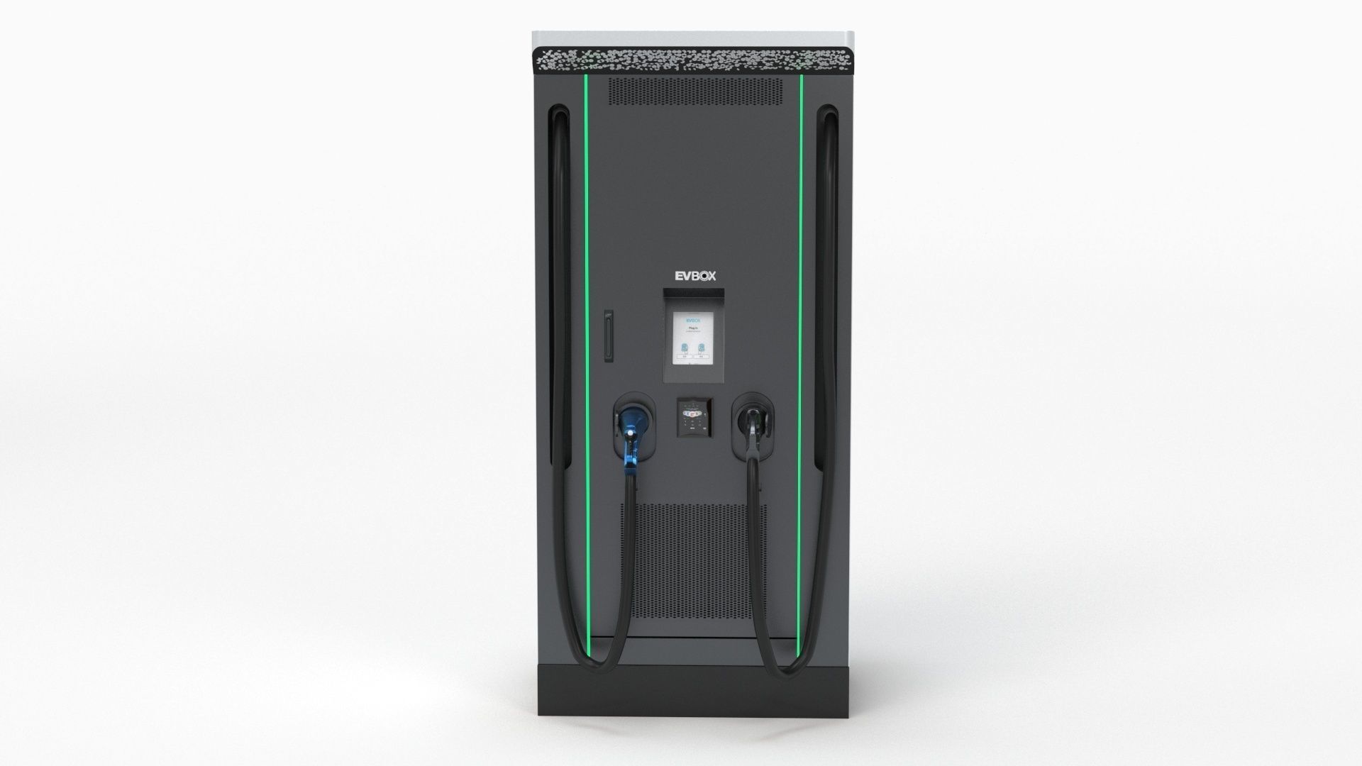 EVBox Troniq 100 Electric Vehicle Charging Station 3D model_34