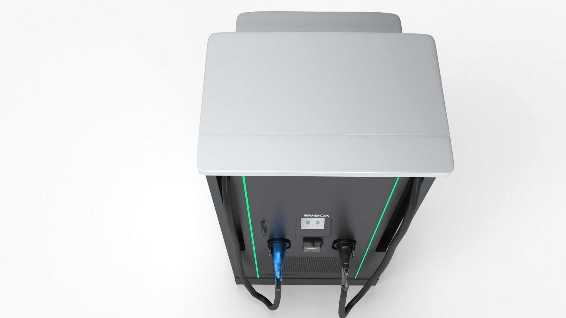 EVBox Troniq 100 Electric Vehicle Charging Station 3D model_15