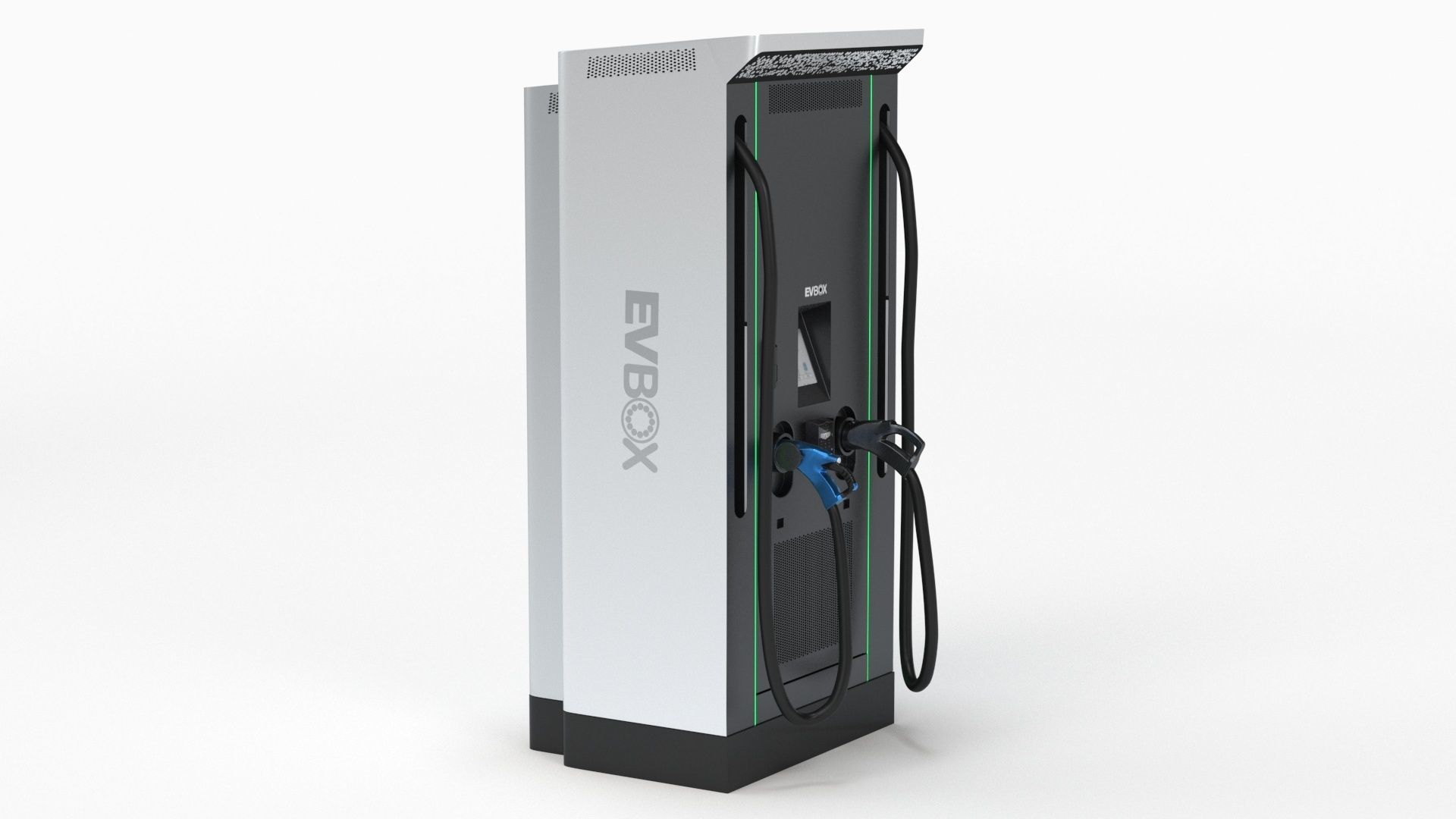 EVBox Troniq 100 Electric Vehicle Charging Station 3D model_19