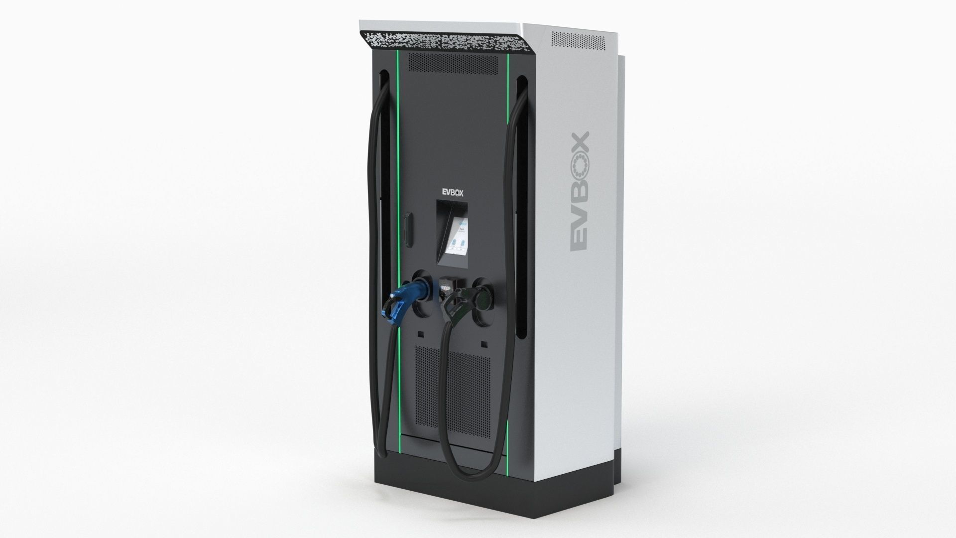 EVBox Troniq 100 Electric Vehicle Charging Station 3D model_32