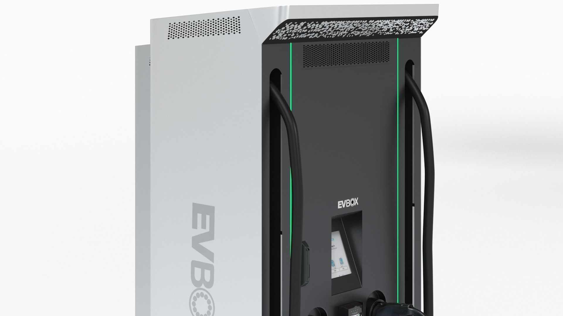 EVBox Troniq 100 Electric Vehicle Charging Station 3D model_1