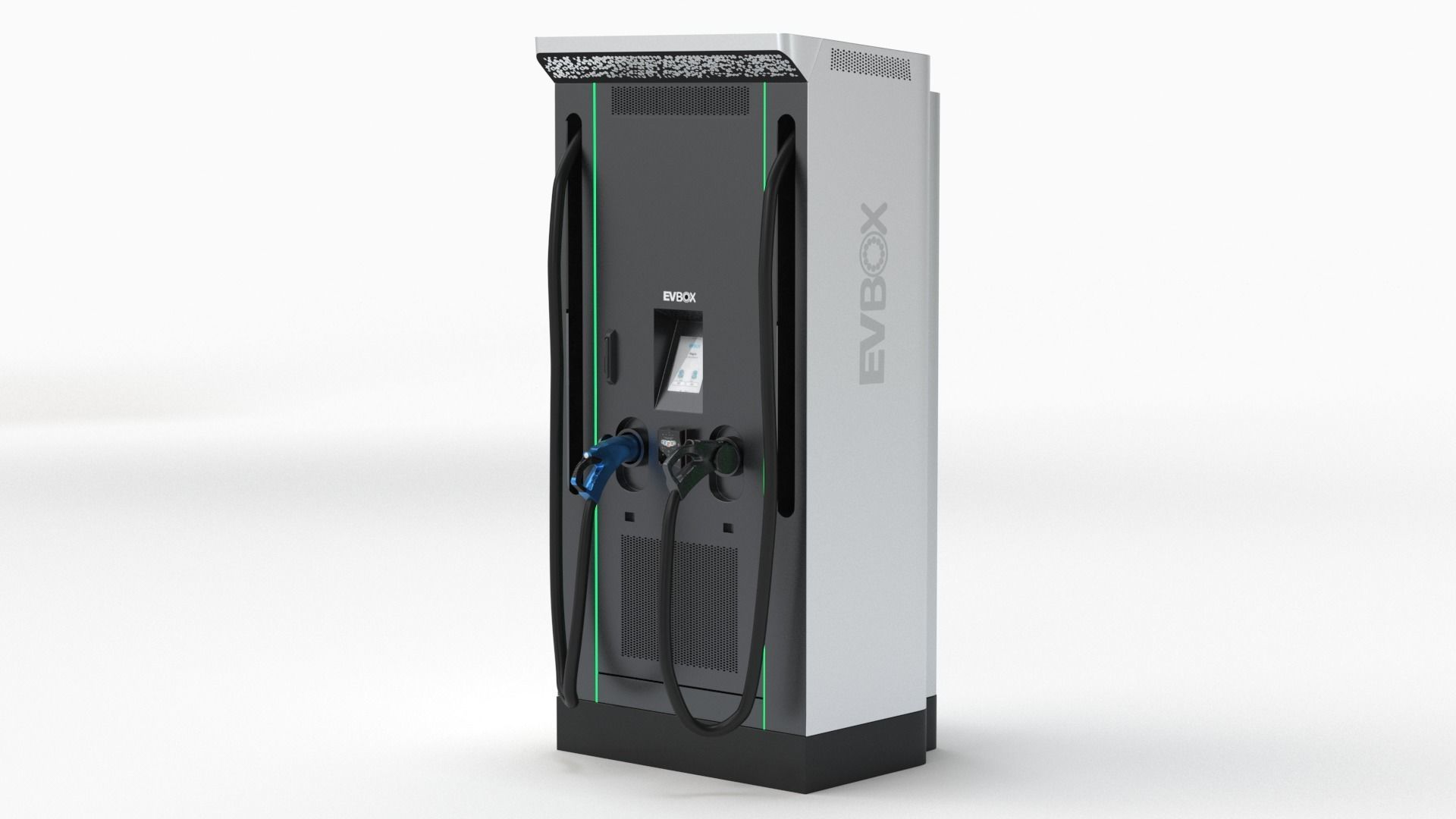 EVBox Troniq 100 Electric Vehicle Charging Station 3D model_8