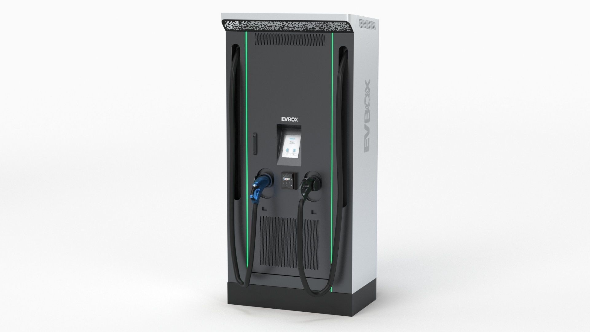 EVBox Troniq 100 Electric Vehicle Charging Station 3D model_33