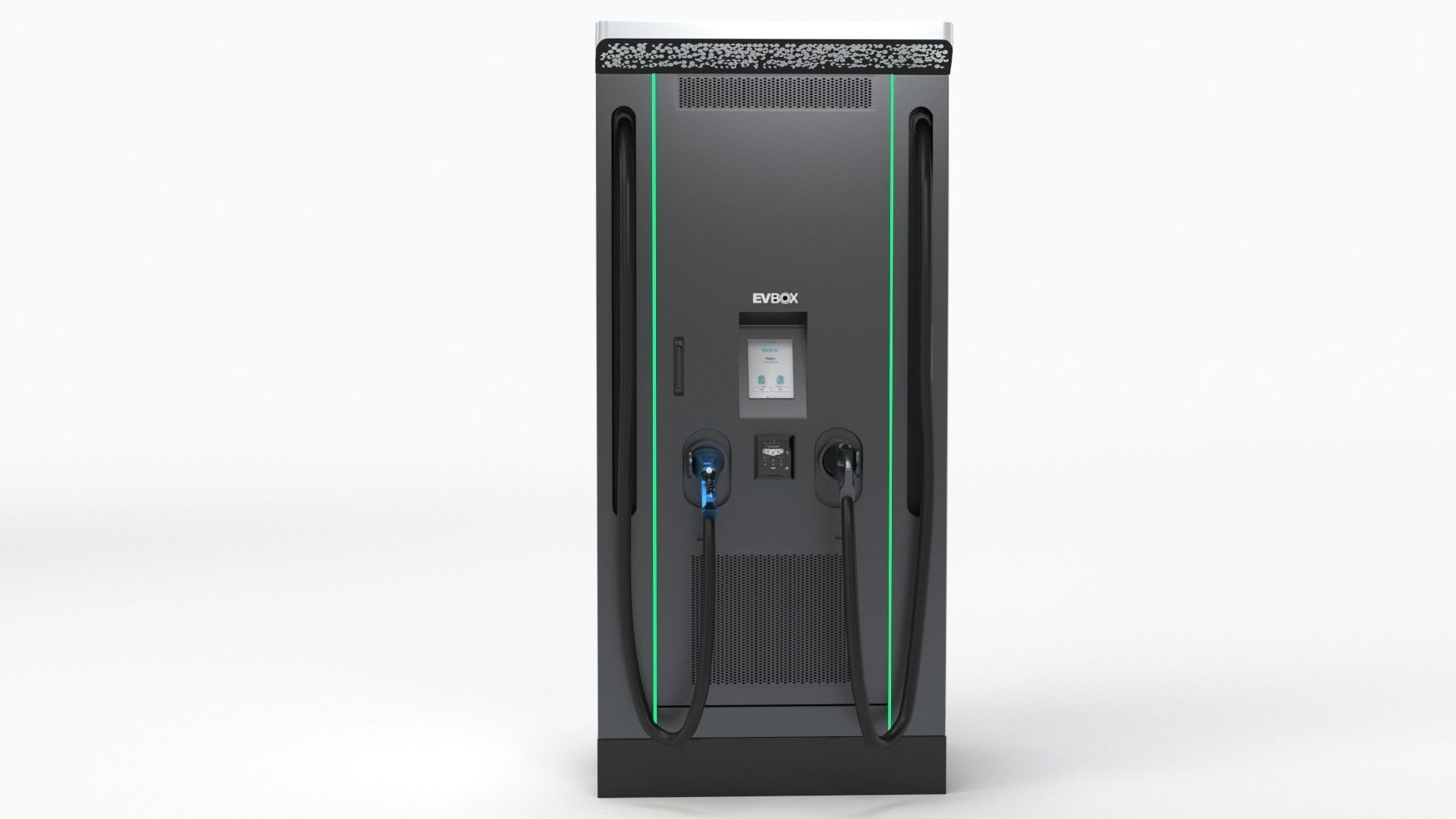 EVBox Troniq 100 Electric Vehicle Charging Station 3D model_12