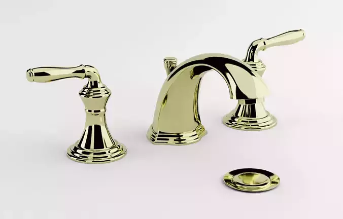 Bathroom Sink Faucet 3D model