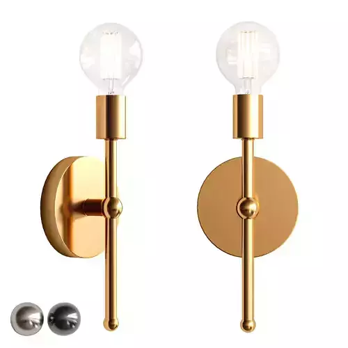 Haleigh 1 Light Dimmable Wallchiere