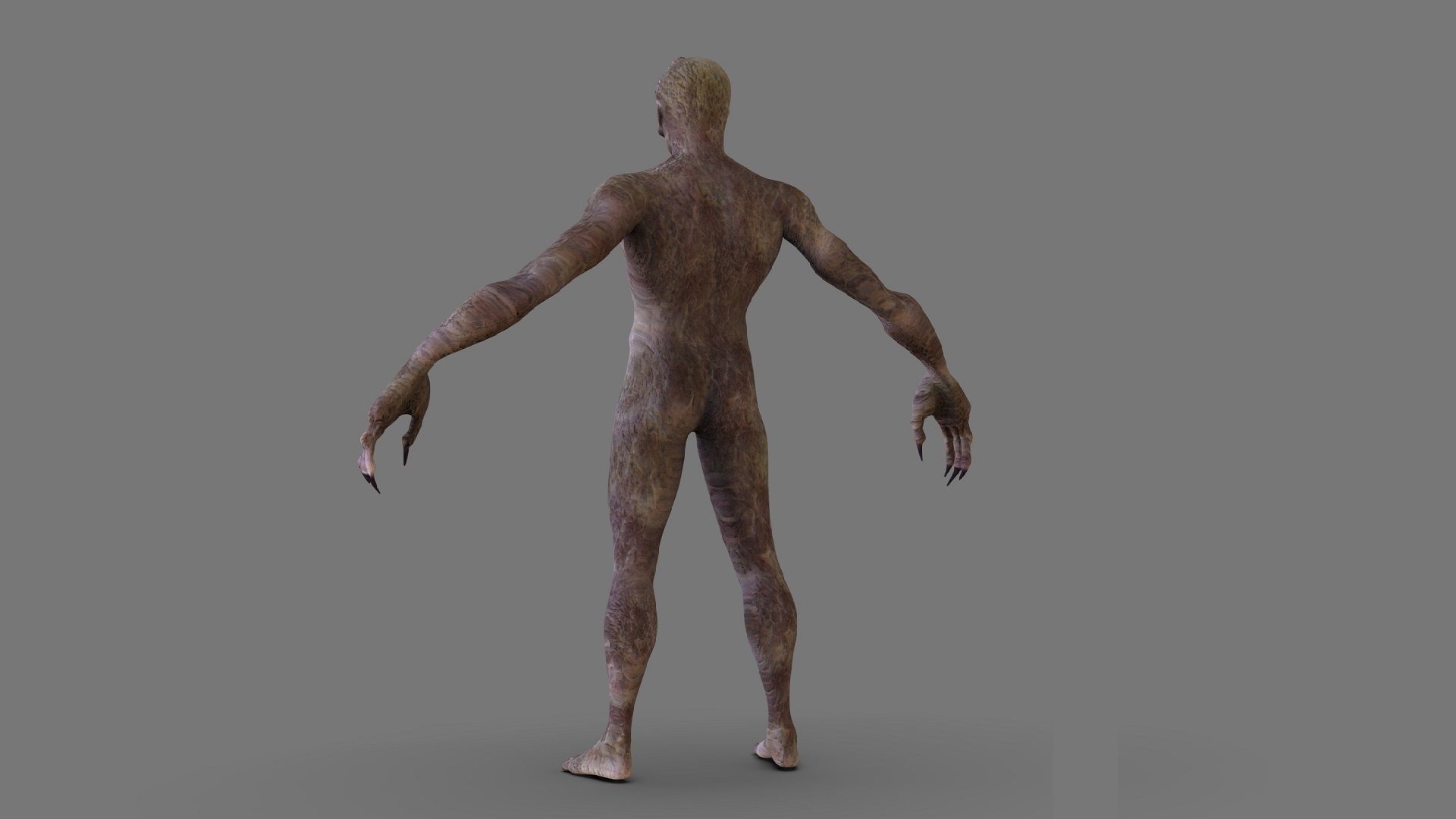 Monster Blinderk Low-poly 3D model_3