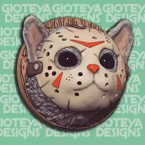 ANIMAL COSPLAY Friday The 13th Jason Cat