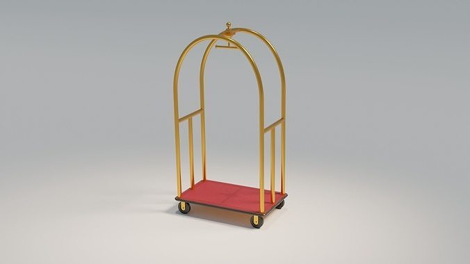 Luggage Cart 3D model