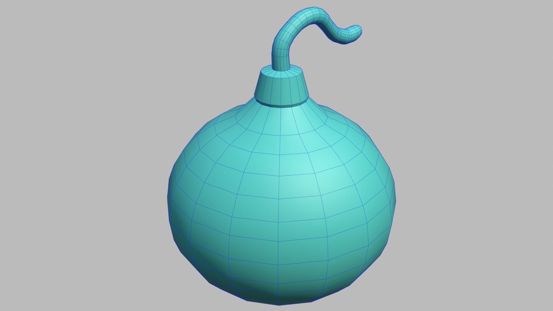 Black Hand Bomb 3D model_2