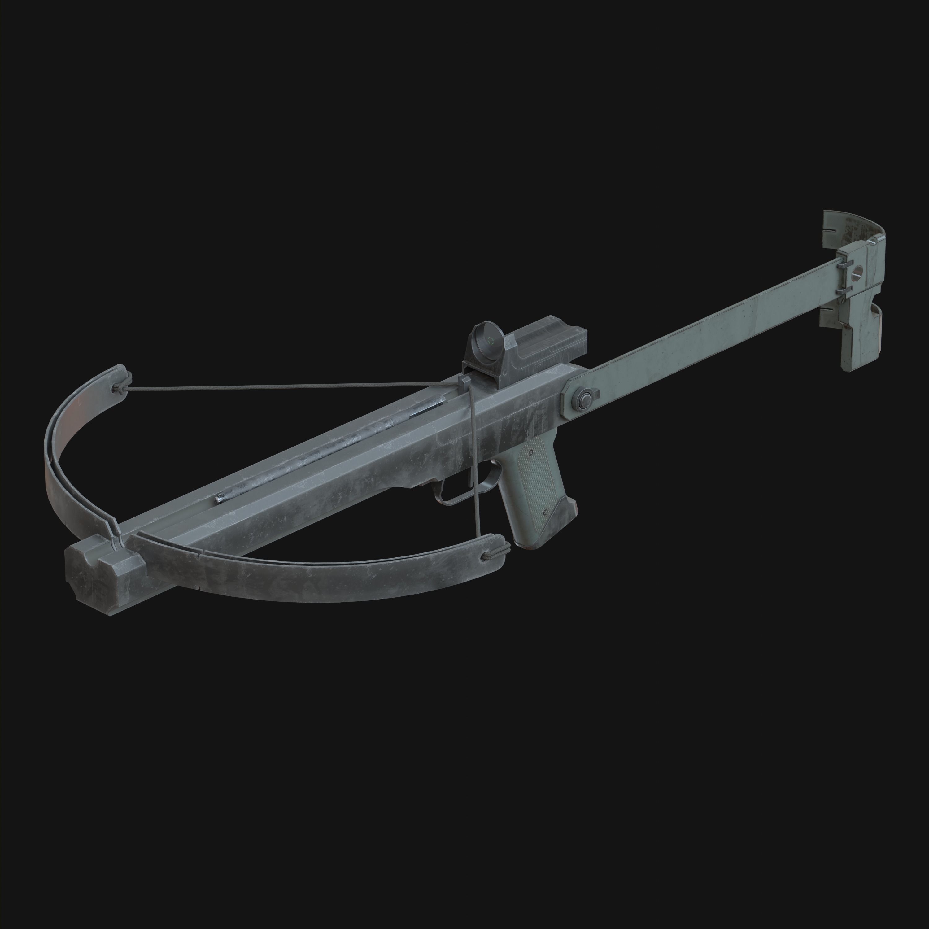 Crossbow Mark III Low-poly 3D model_18