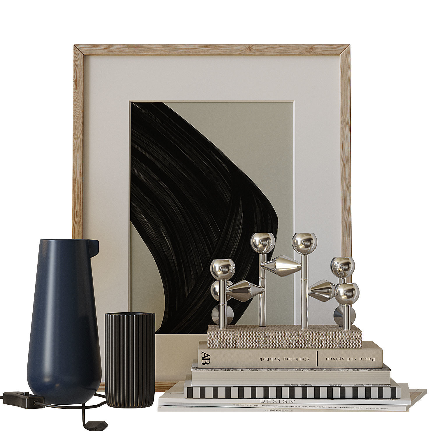 decorative set 9 3D model_2