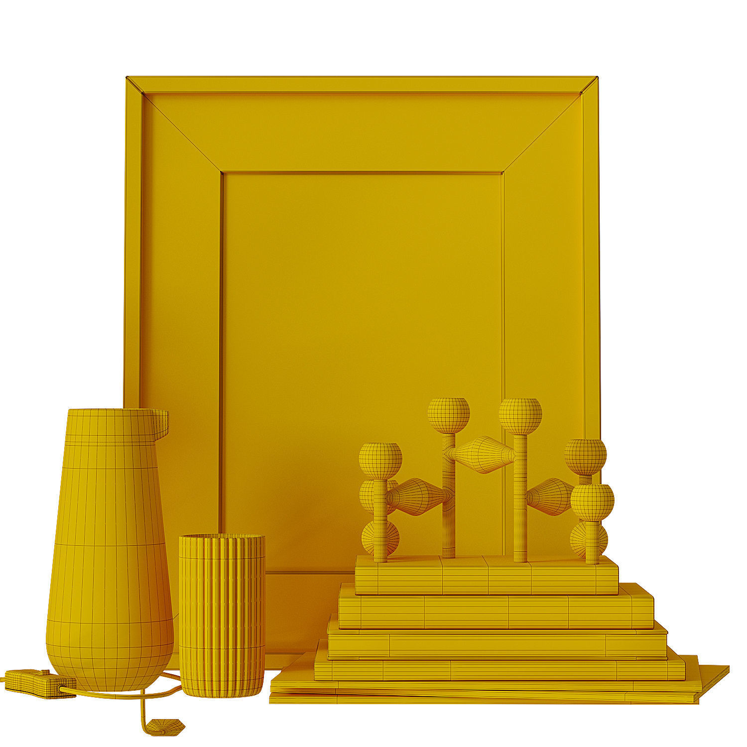 decorative set 9 3D model_7
