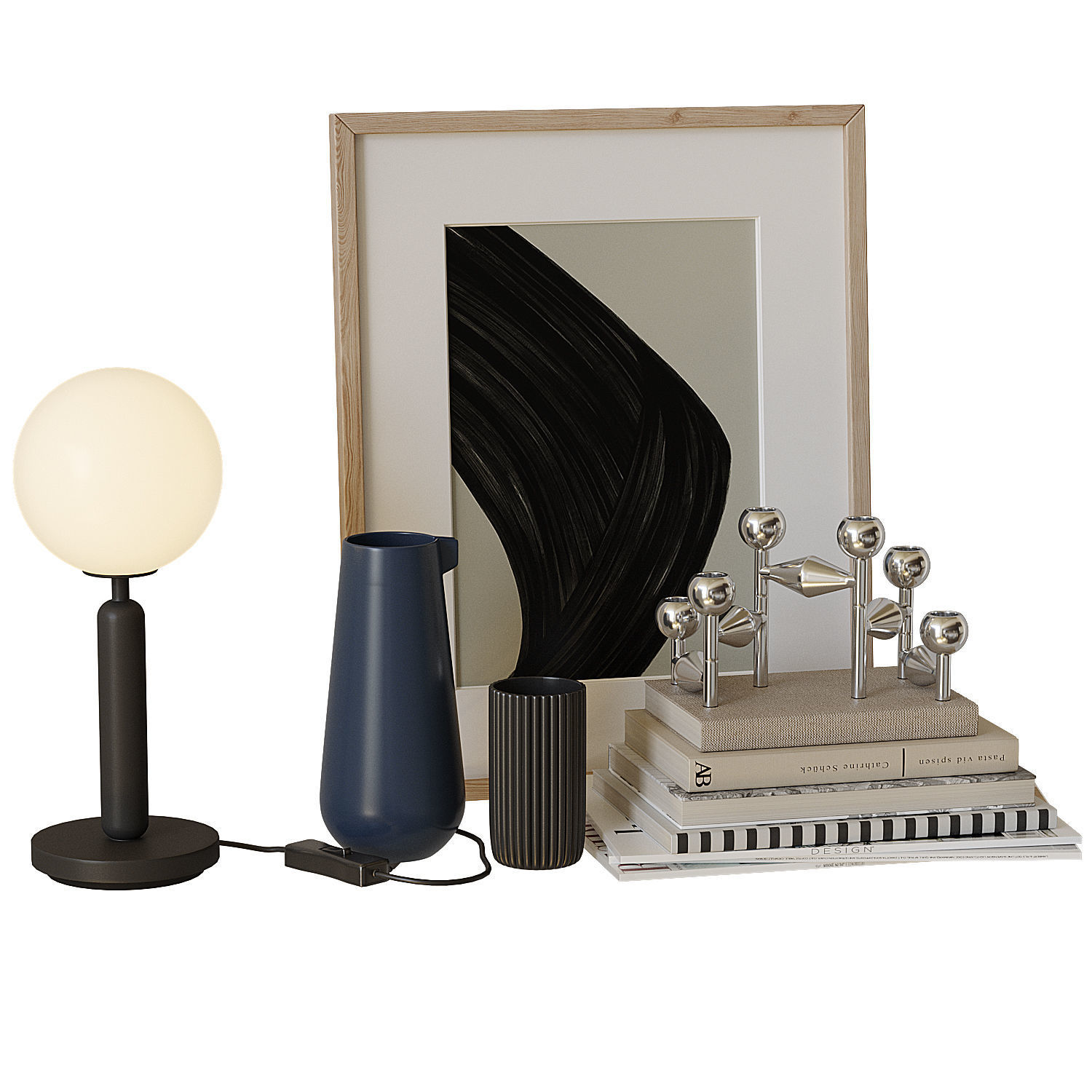 decorative set 9 3D model_5