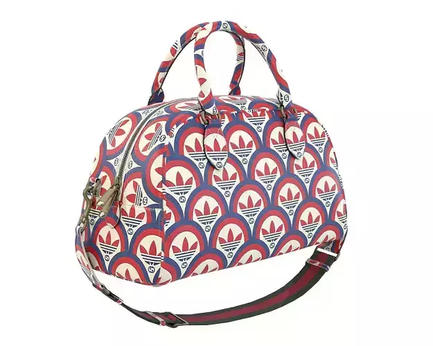 Adidas x Gucci mini Duffle Bag Monogram A Low-poly 3D model