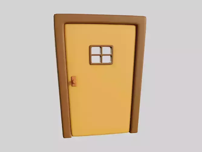 Cartoon Door 13b