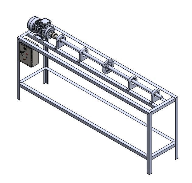 Torsion Testing Machine 3D print model_2
