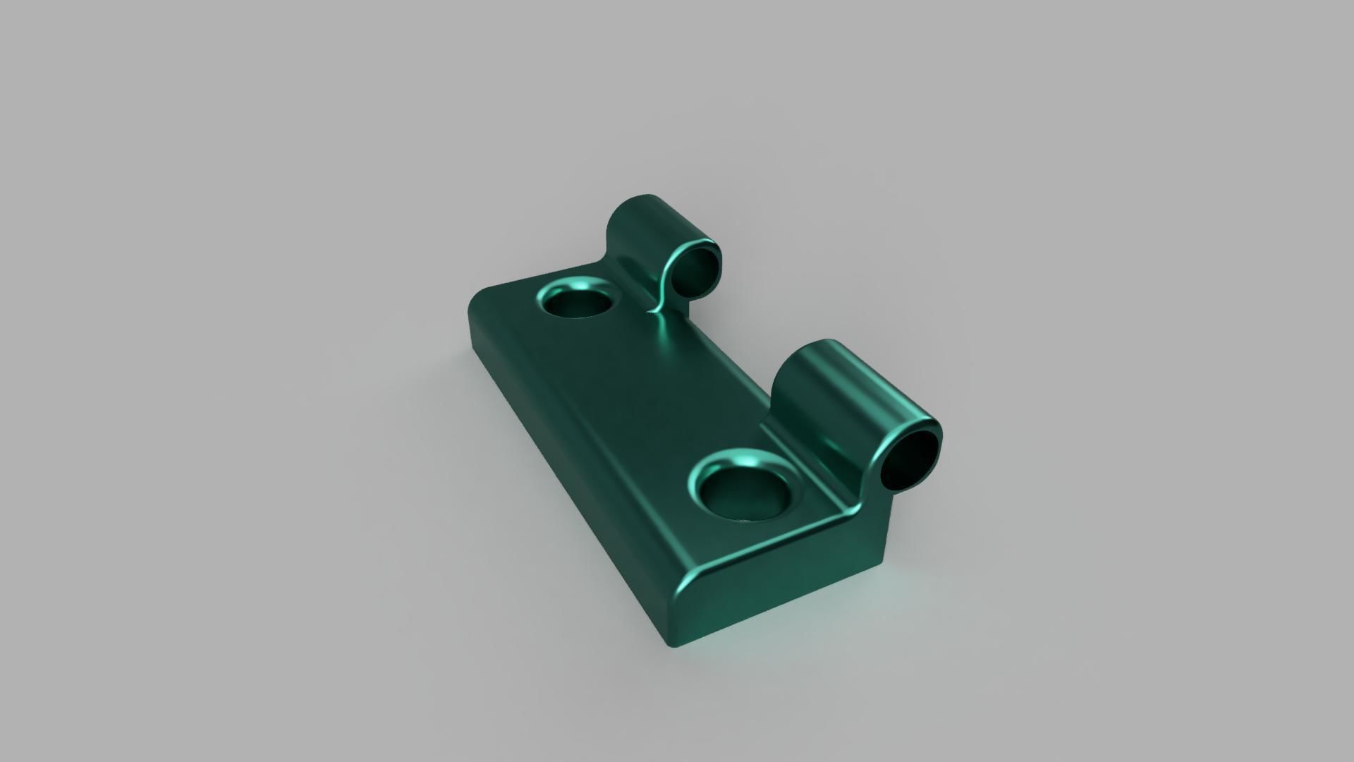 Hinge pair of metal hinges Free 3D print model_1