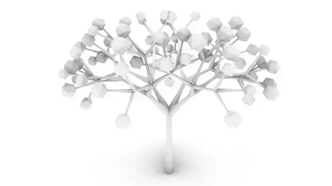 Fractal Tree 3D model