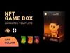 NFT BOX PACK animated templates for Blender with materials 3D model_2