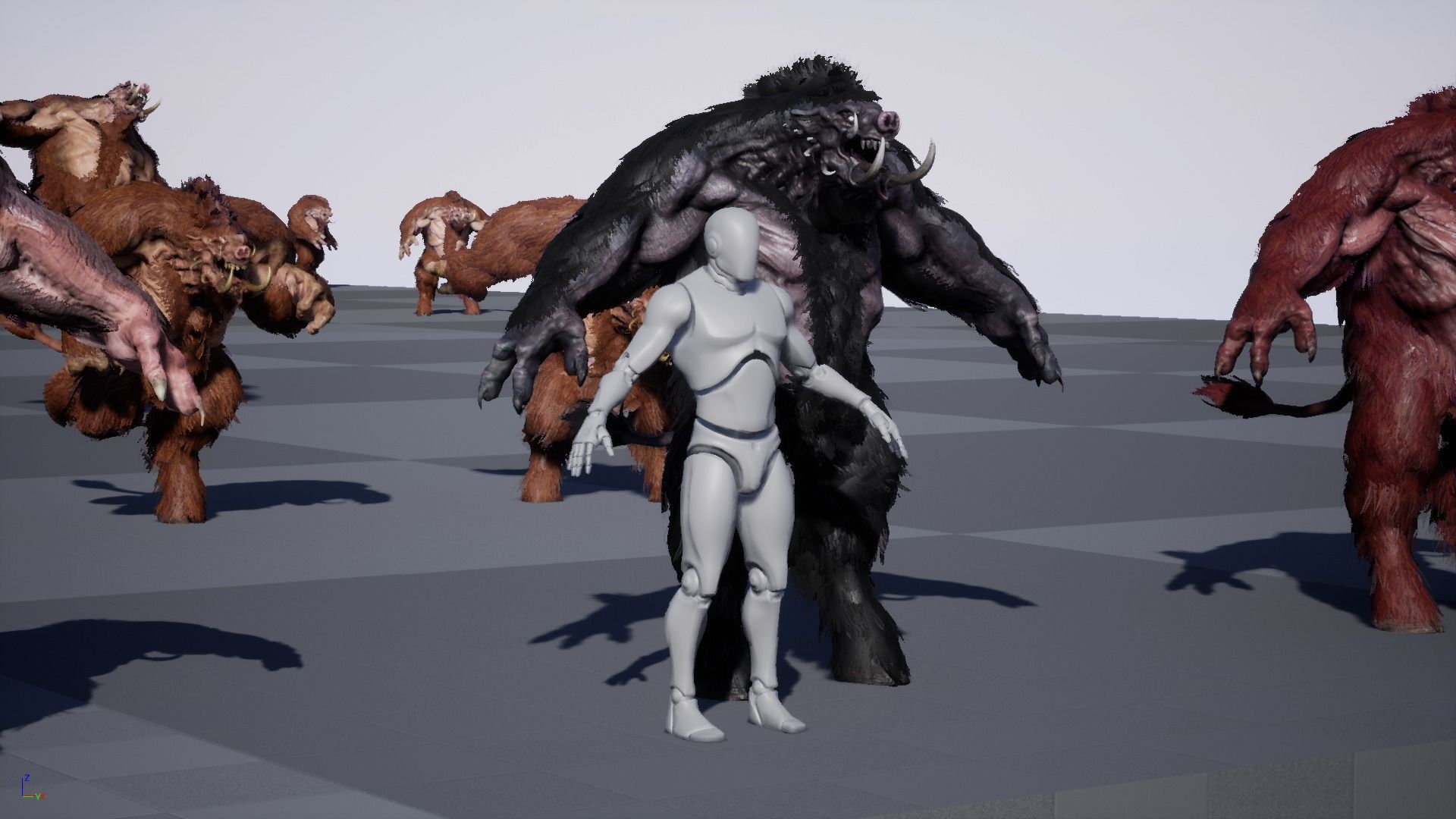 WereBoar mammoth Low-poly 3D model_58