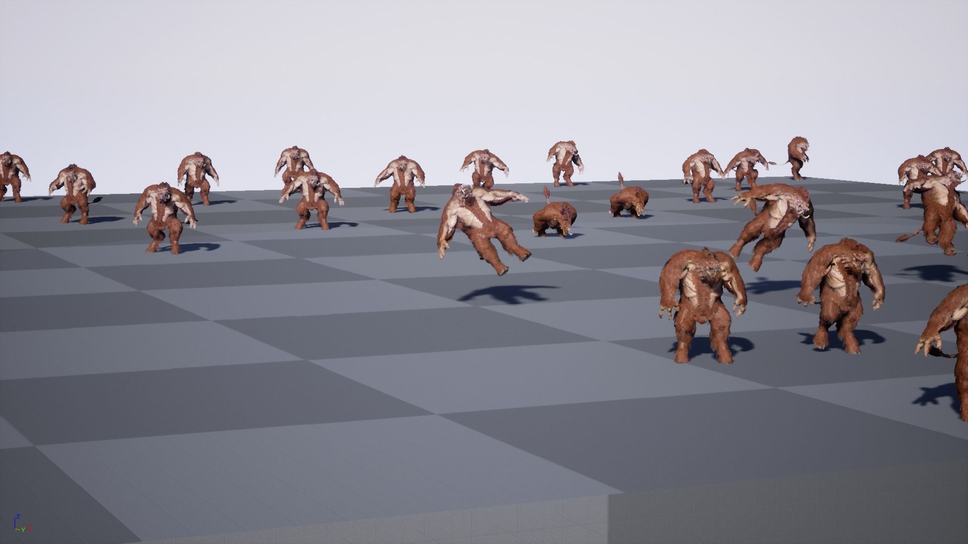 WereBoar mammoth Low-poly 3D model_57