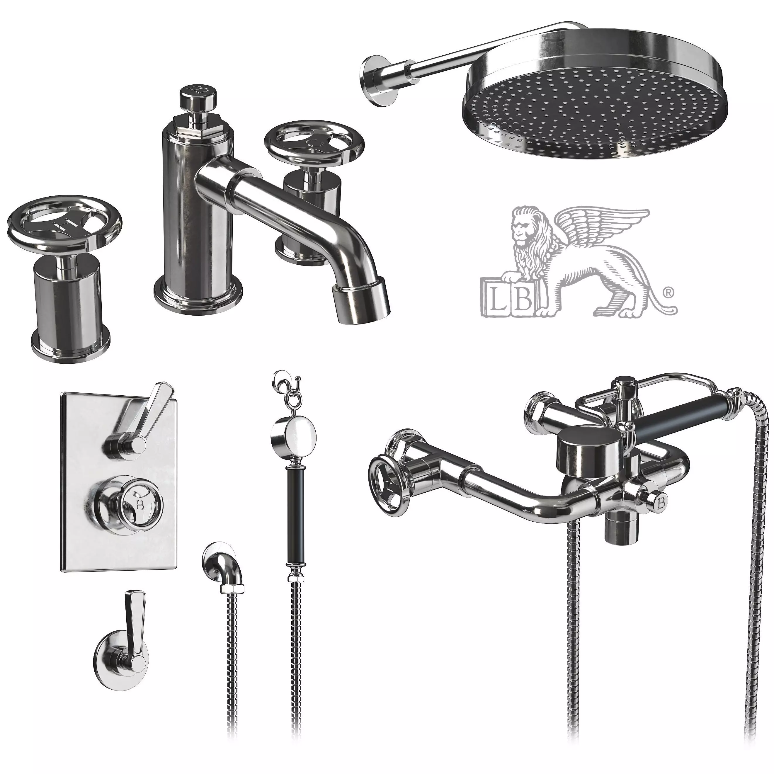 Lefroy-Brooks 1920 Ten Ten Collection 3D model_0