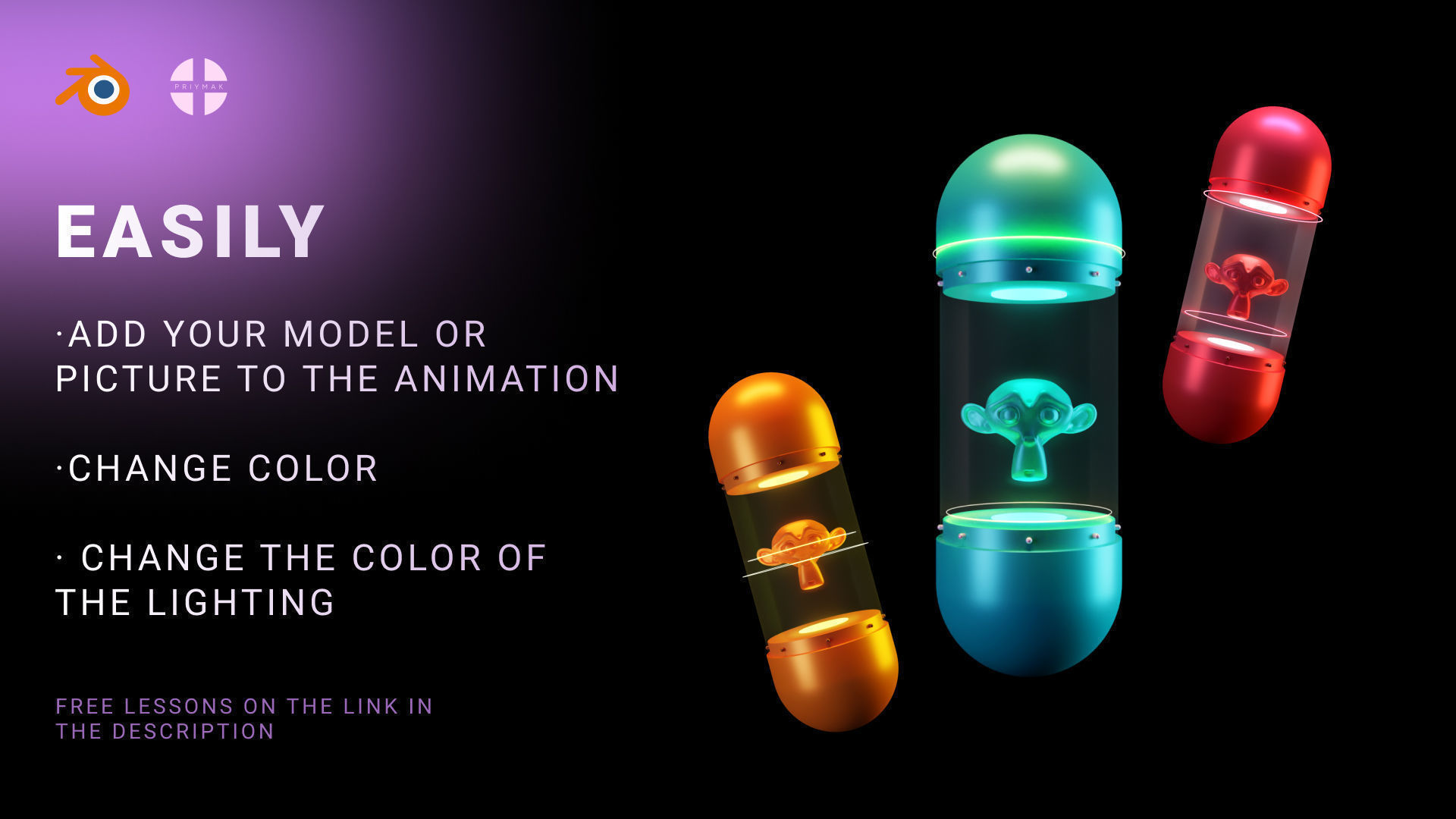 NFT CAPSULE animated template for Blender 3D model_5