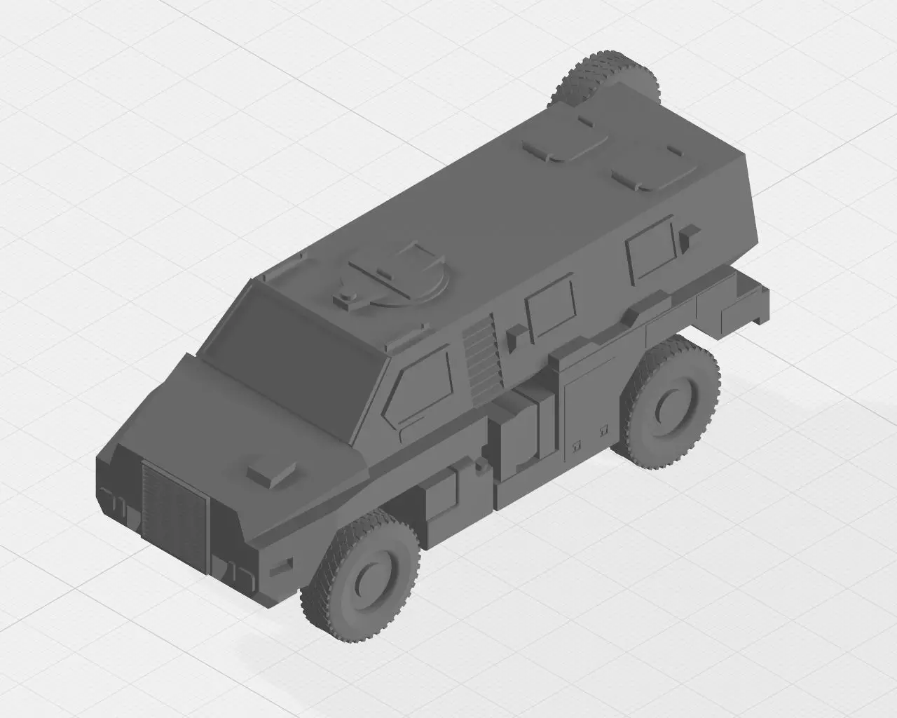 Bushmaster PMV 3D print model