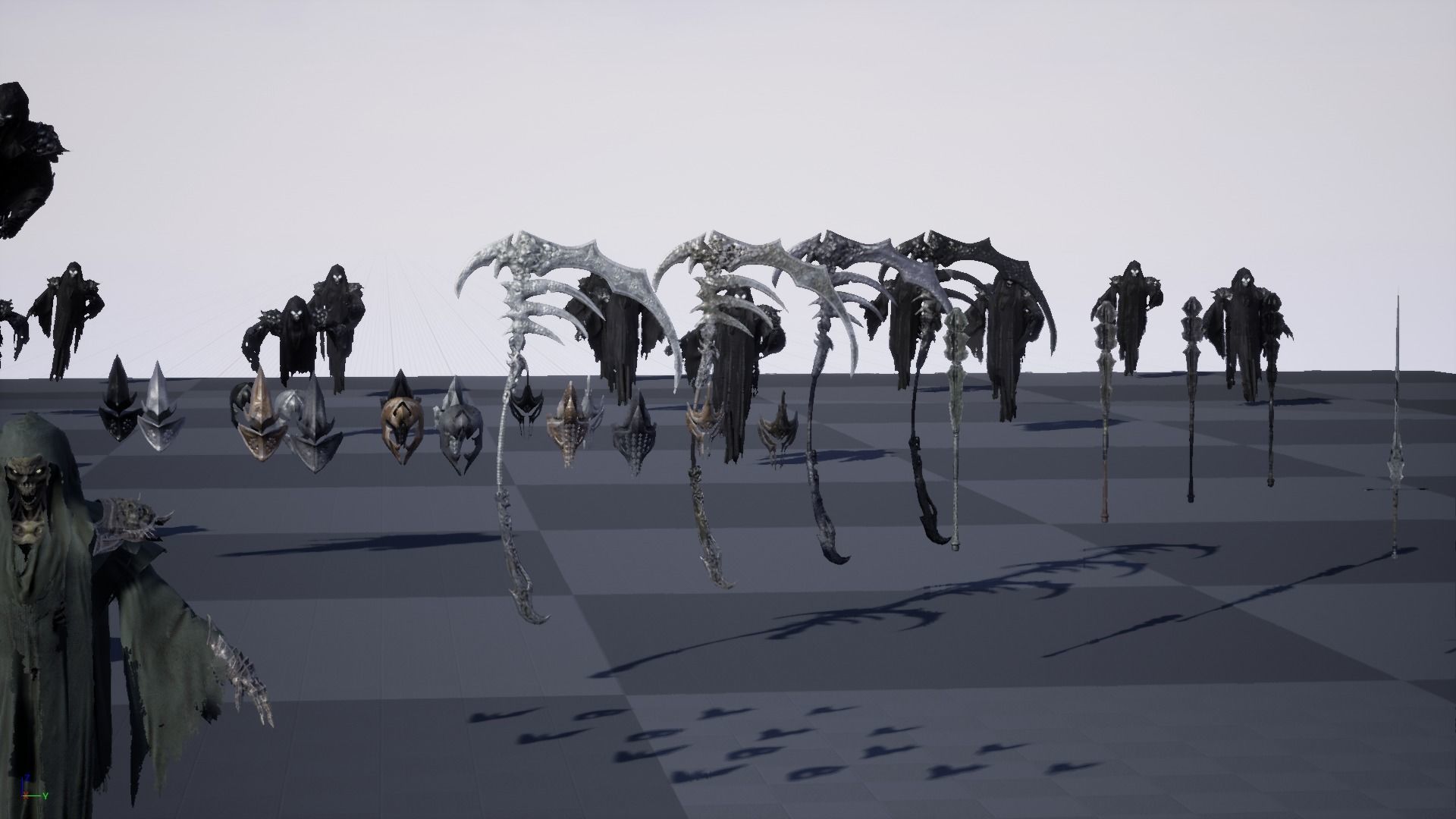 Ripper ghost Low-poly 3D model_53