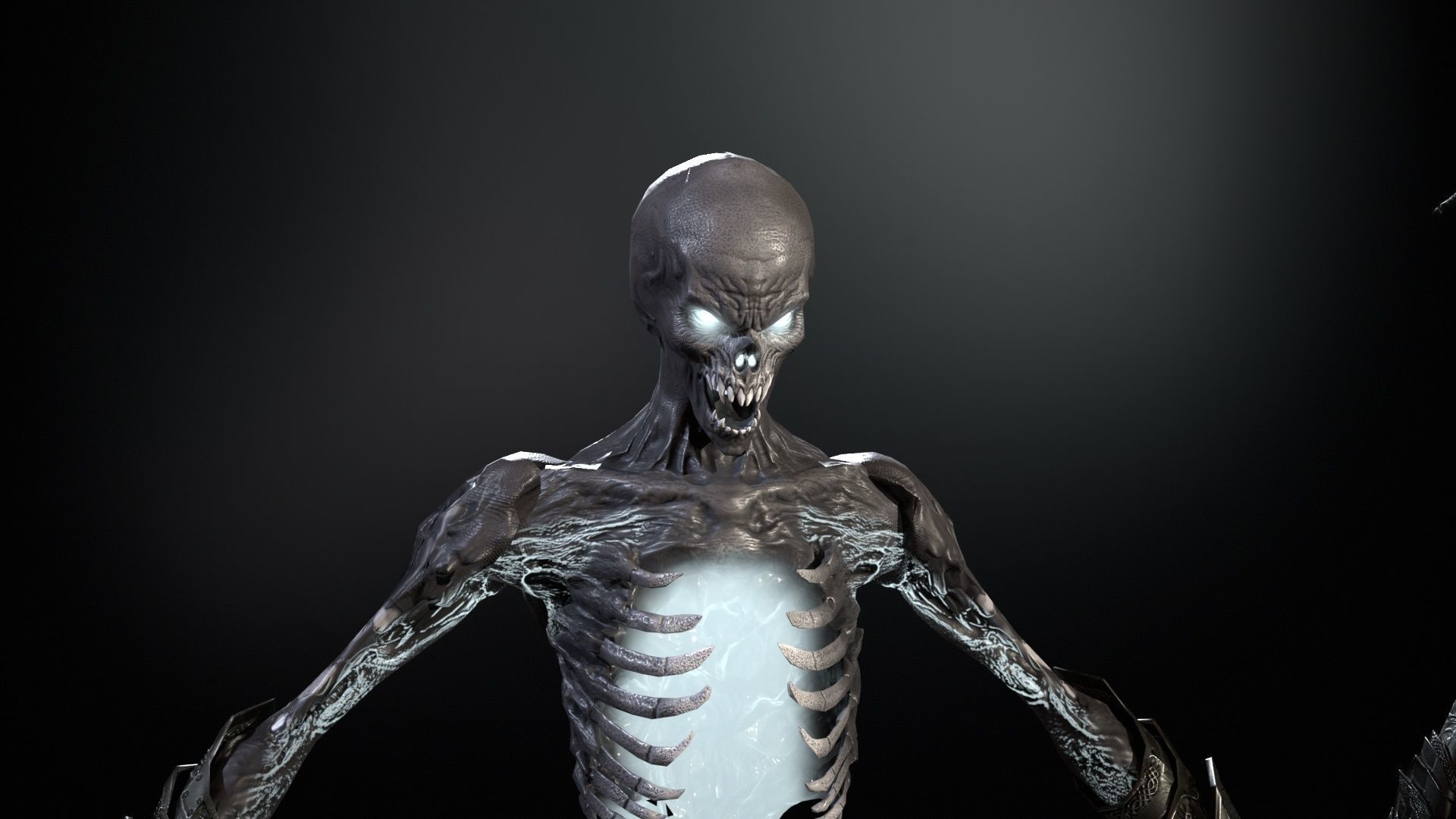 Ripper ghost Low-poly 3D model_28