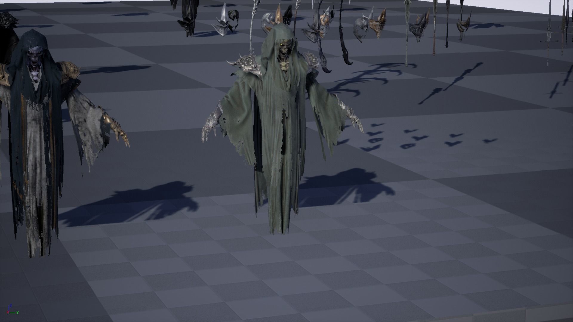 Ripper ghost Low-poly 3D model_52