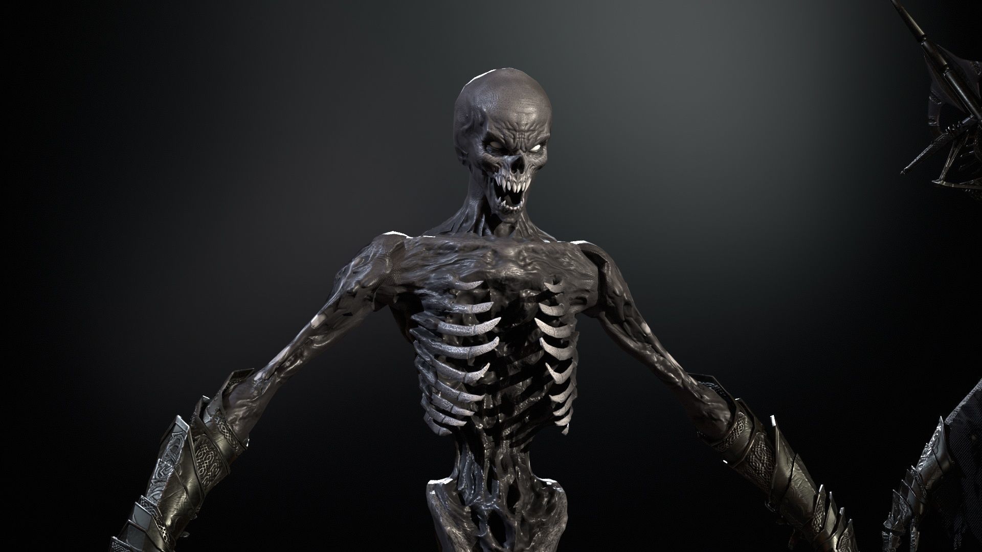 Ripper ghost Low-poly 3D model_30