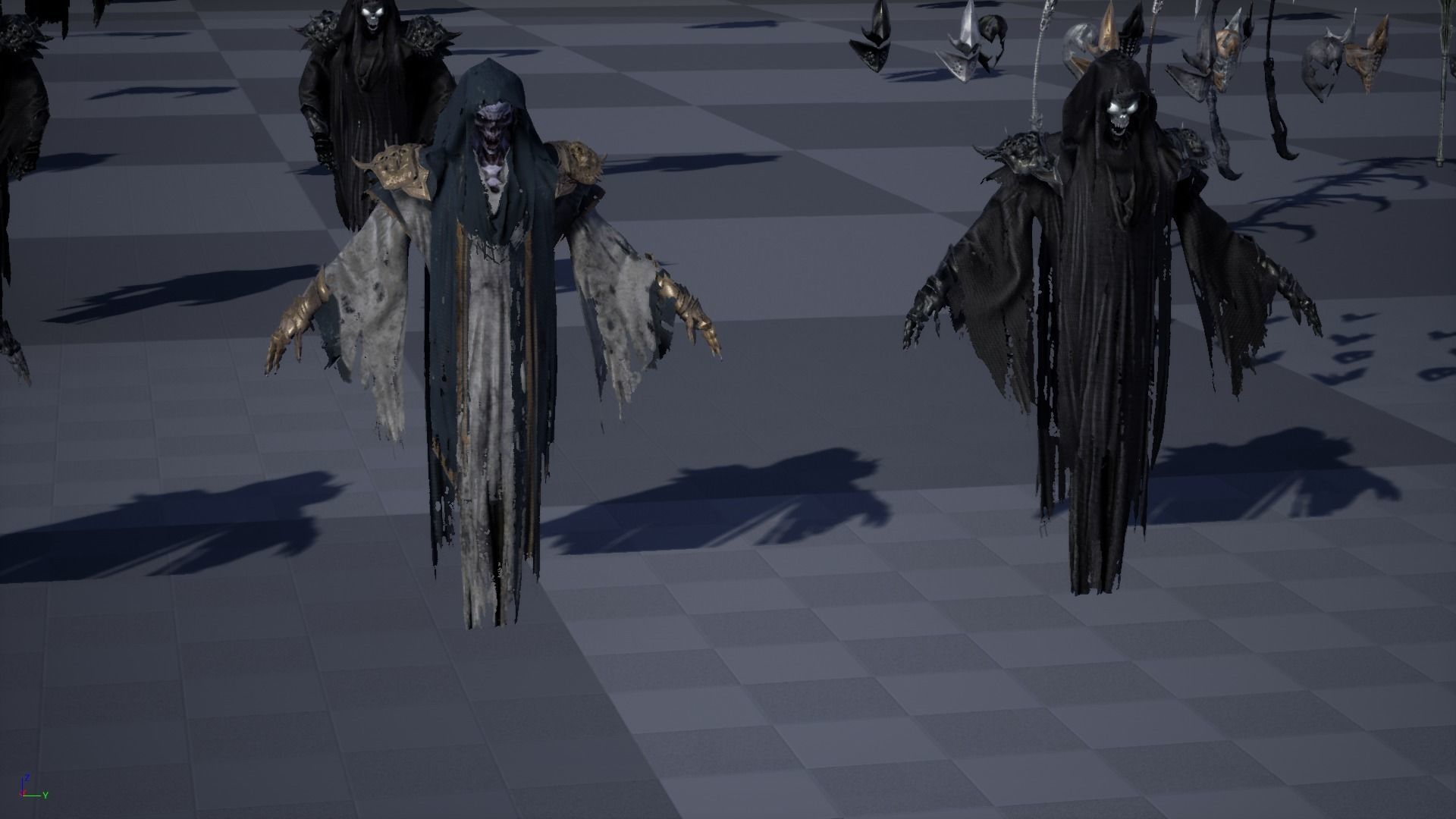 Ripper ghost Low-poly 3D model_50