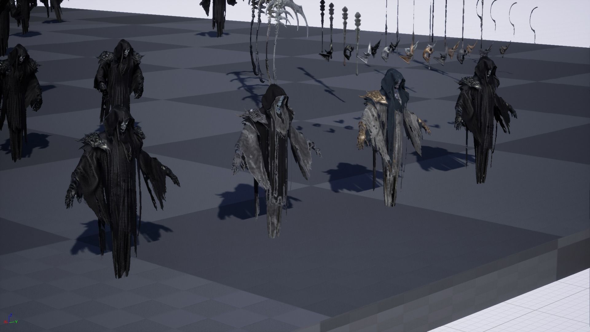 Ripper ghost Low-poly 3D model_49