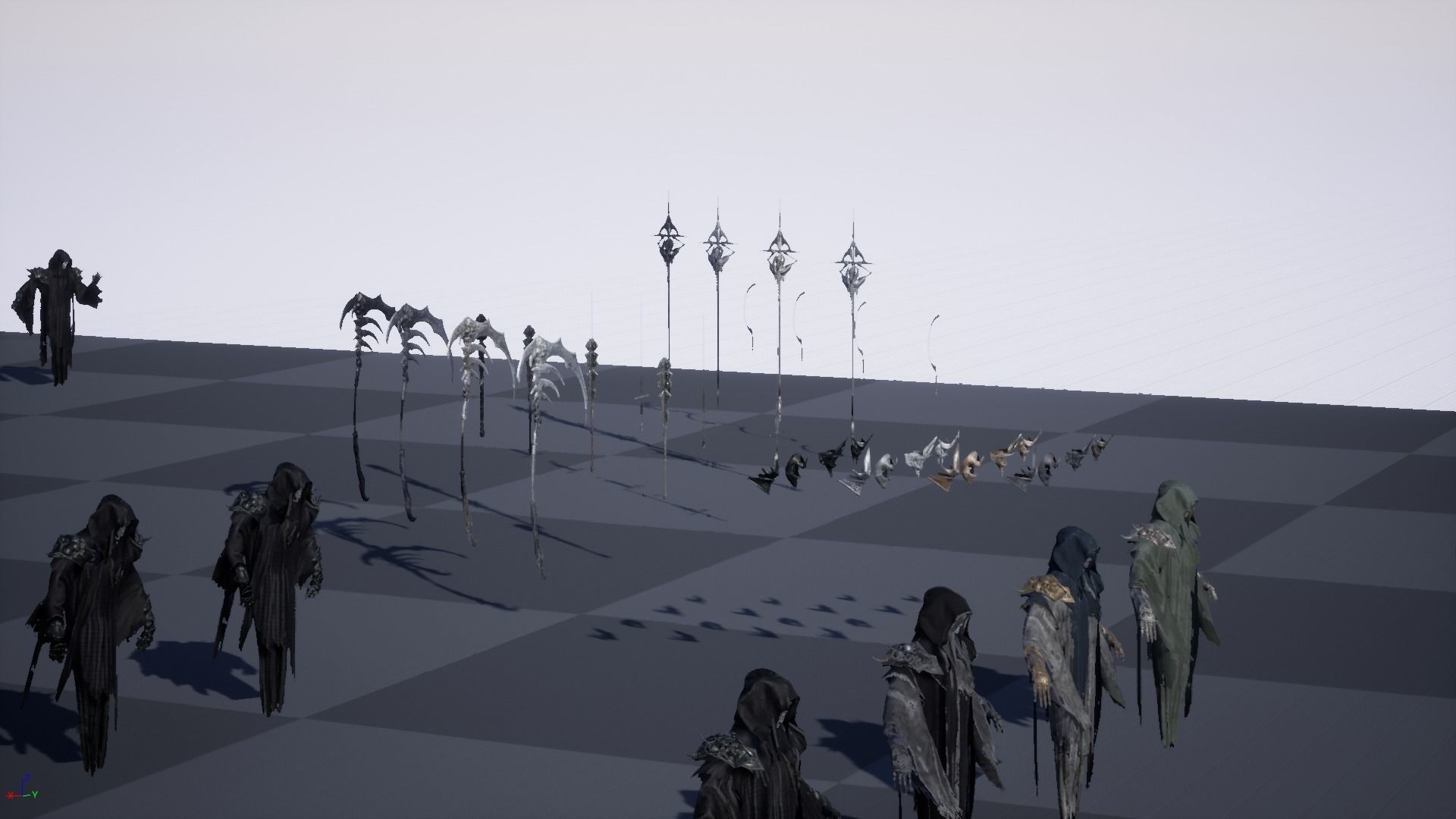 Ripper ghost Low-poly 3D model_54