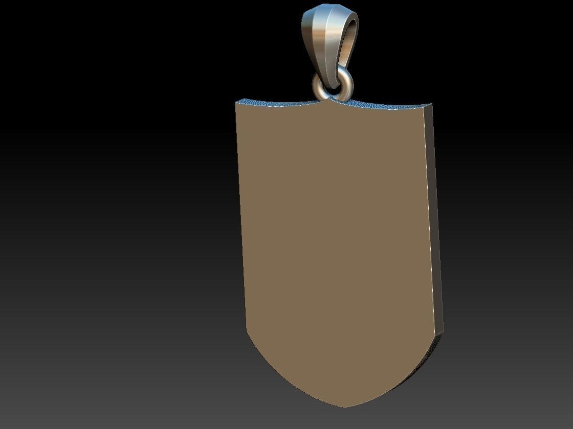 Coat of Arms Family - Ring and Pendant 3D print model_23