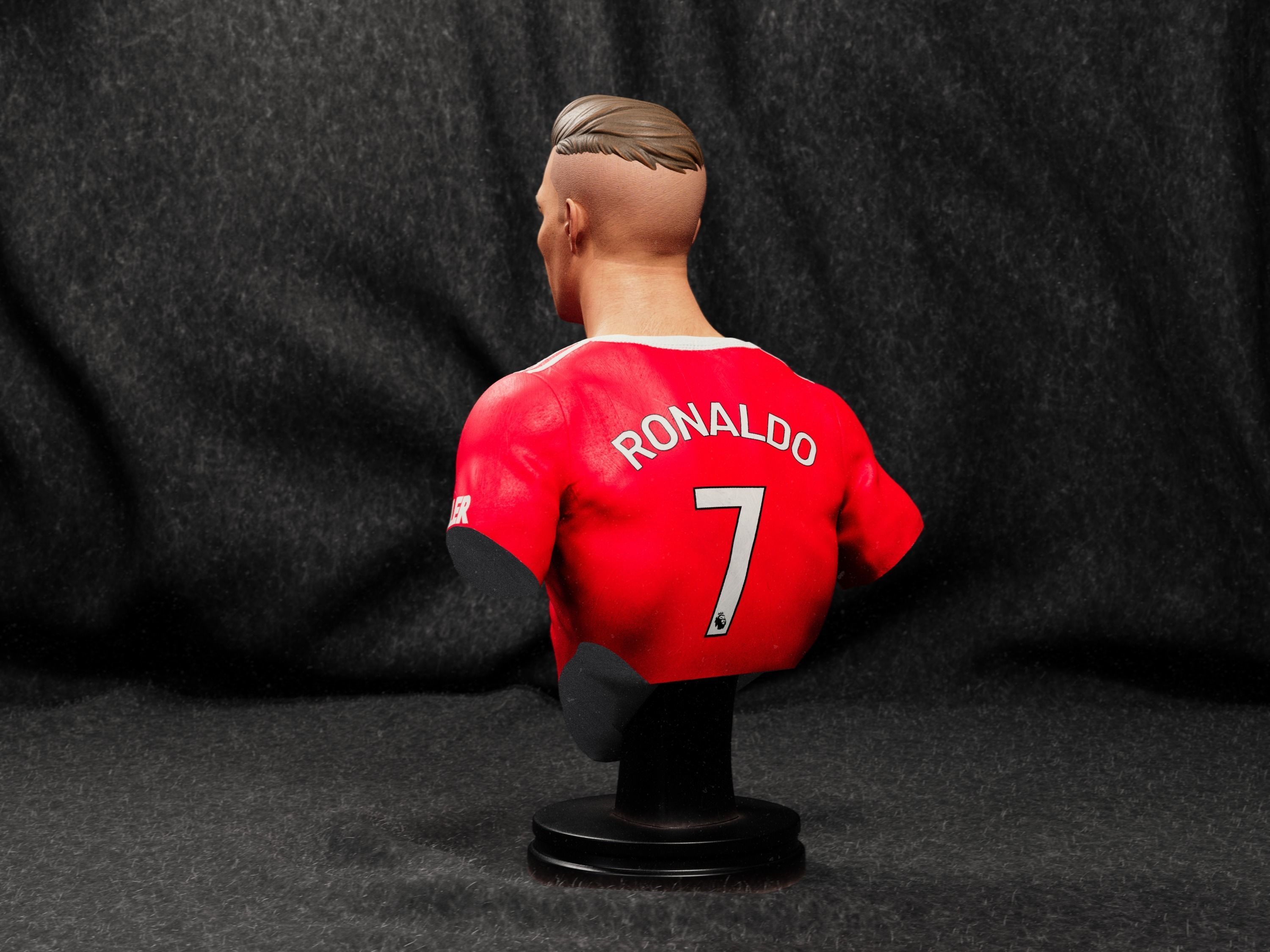 Cristiano Ronaldo Bust 3D print model_3