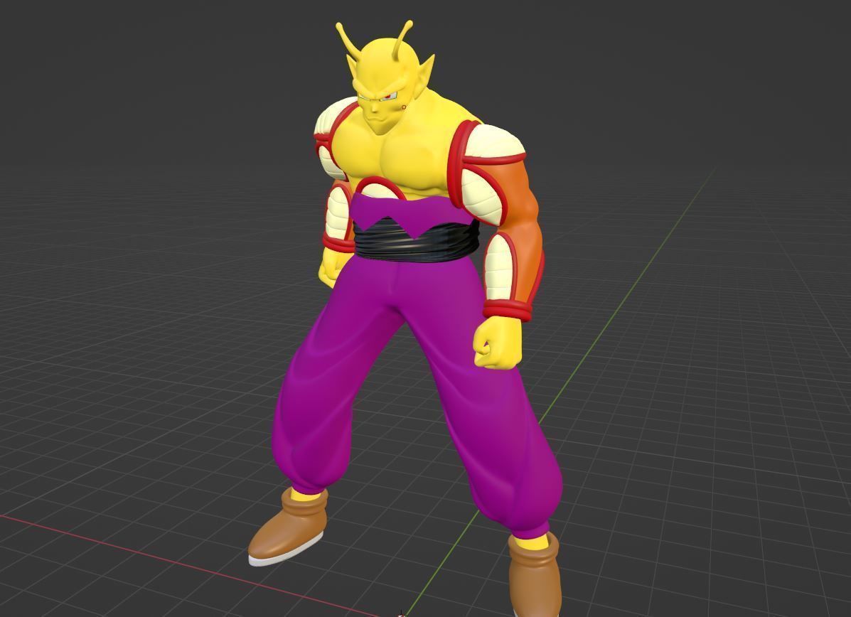 Orange Piccolo - Dragonball Super 3D model_4
