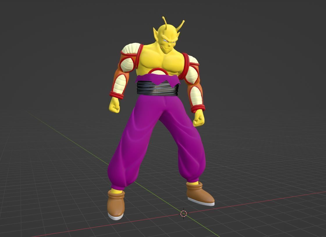 Orange Piccolo - Dragonball Super 3D model_6