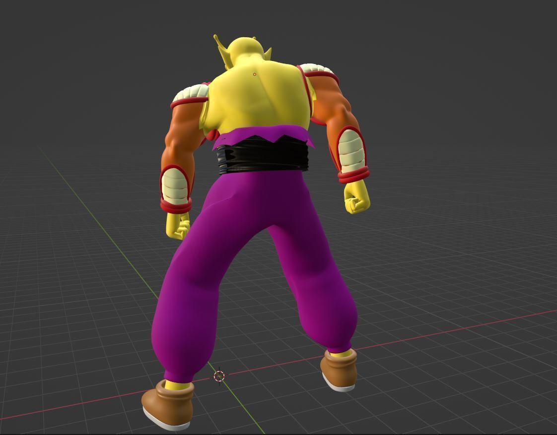 Orange Piccolo - Dragonball Super 3D model_5