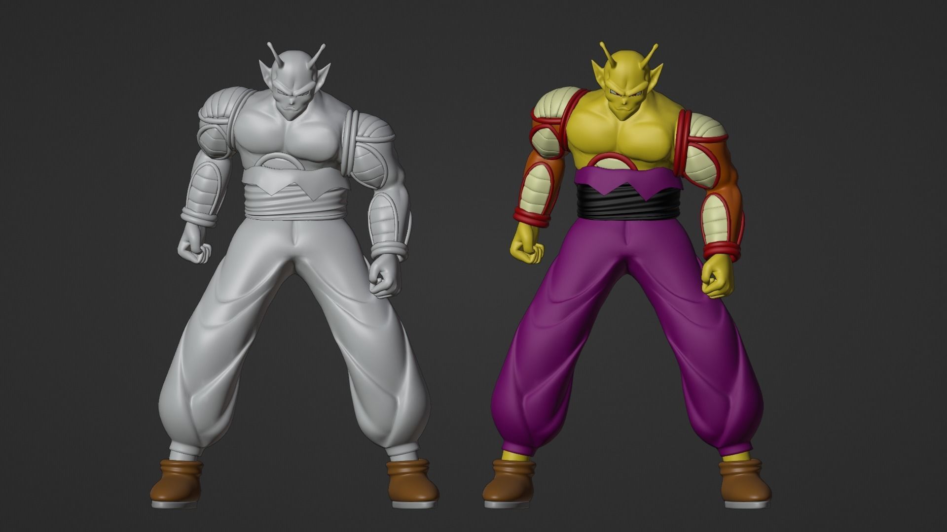 Orange Piccolo - Dragonball Super 3D model_17