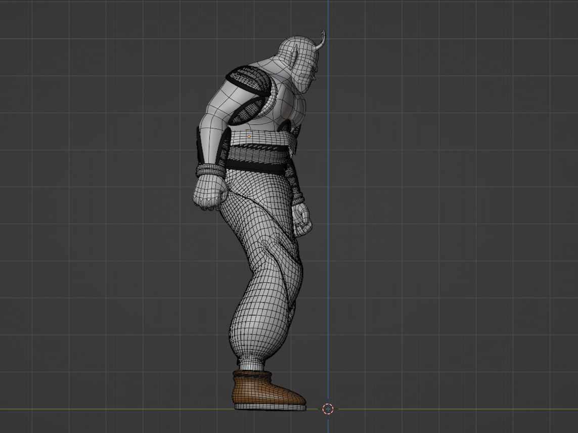 Orange Piccolo - Dragonball Super 3D model_11