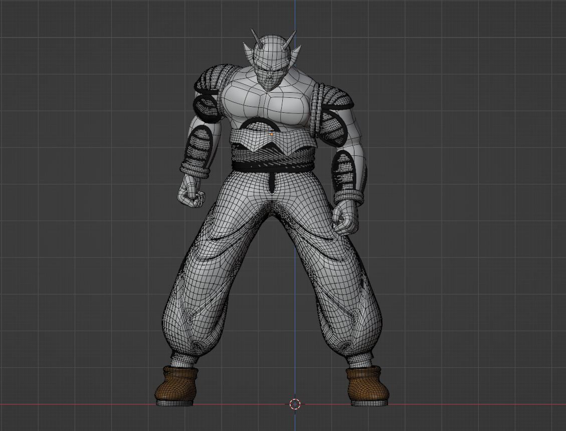 Orange Piccolo - Dragonball Super 3D model_8