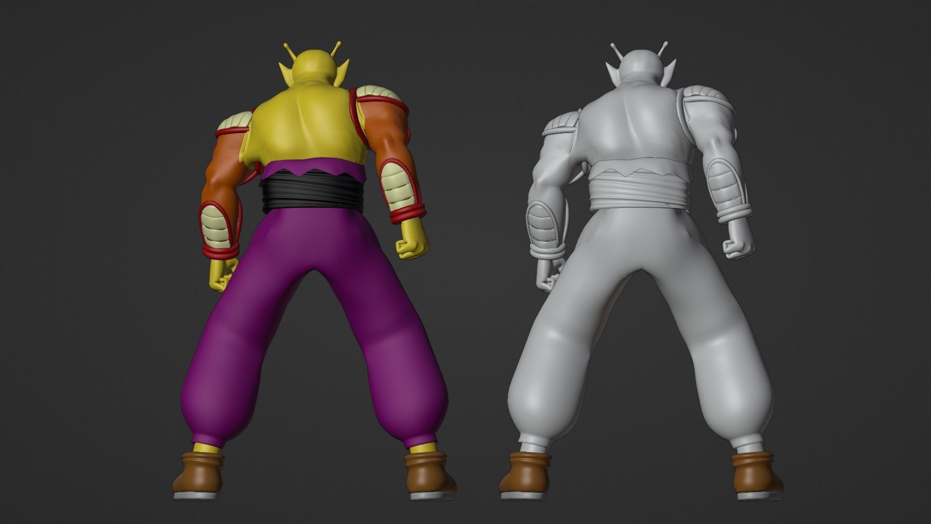 Orange Piccolo - Dragonball Super 3D model_18