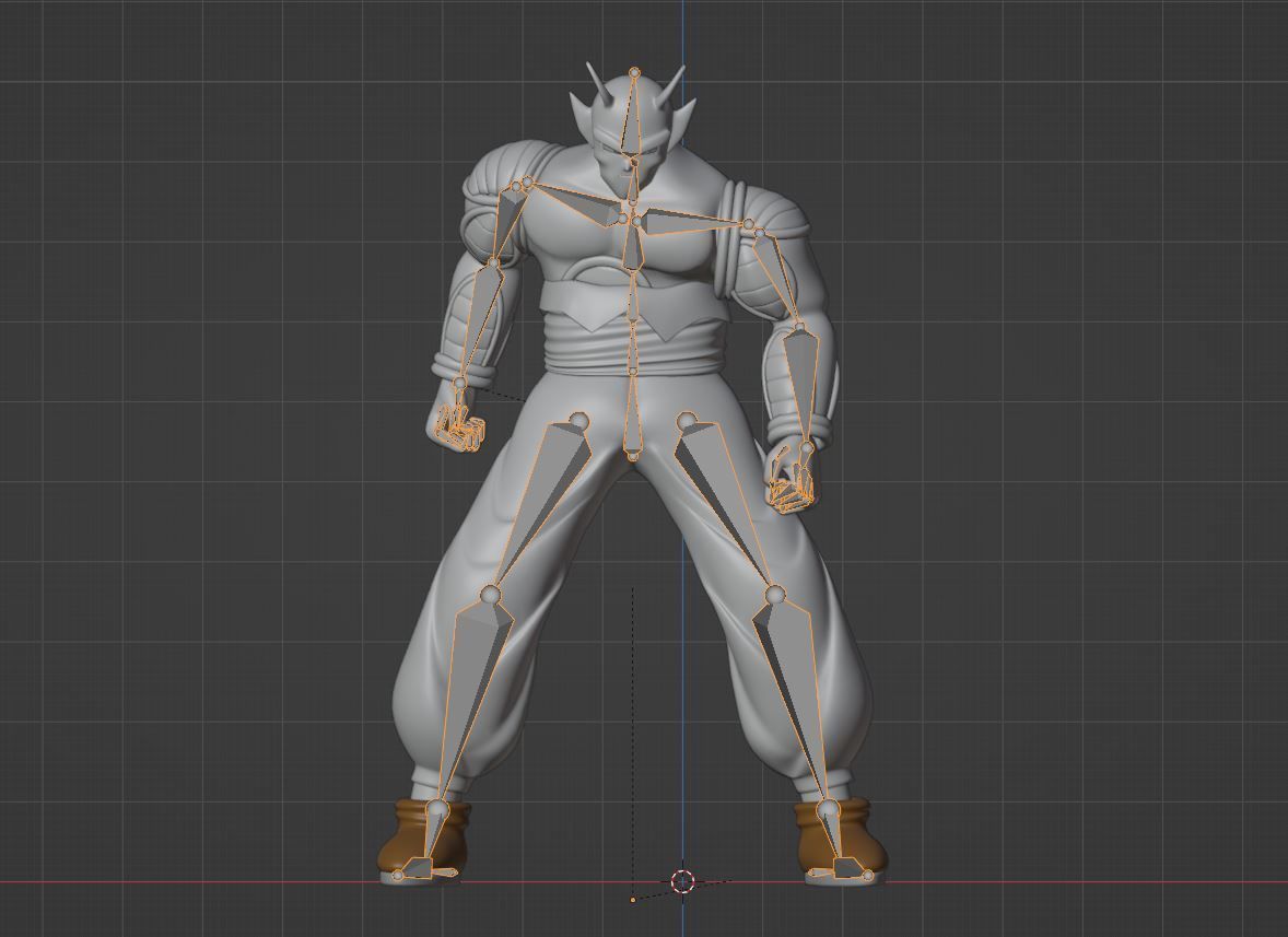 Orange Piccolo - Dragonball Super 3D model_12