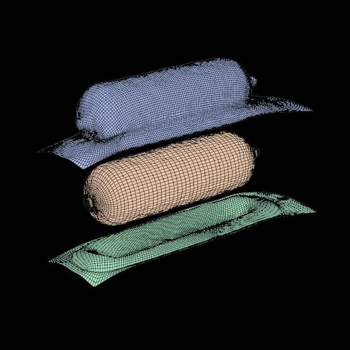 Hungarian Salami 3D model_11